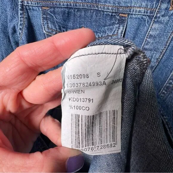 Mavi denim dress ▪️ embroidered ▪️ size small - Picture 3 of 5